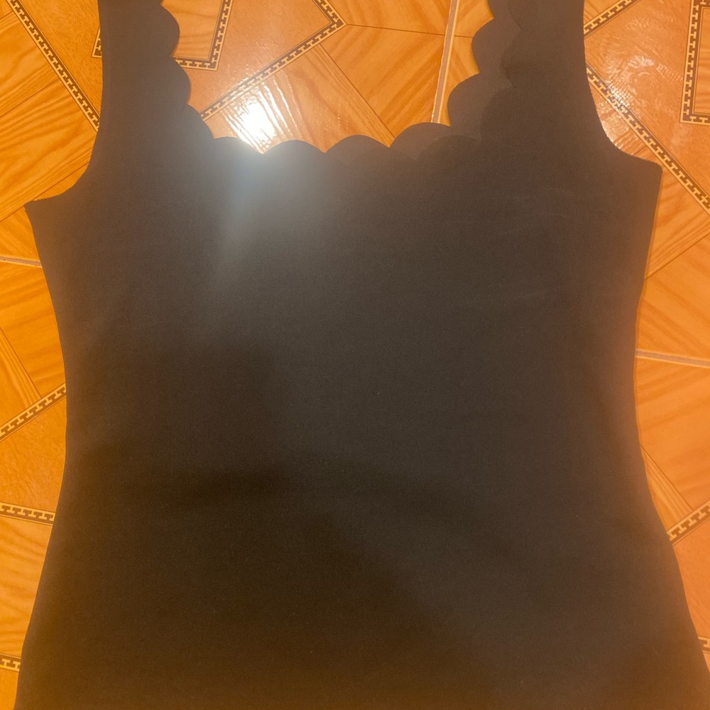 SHEIN Black Fitted Sleeveless Tank Top